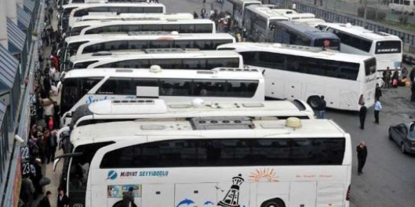 Şehirlerarası otobüs bilet fiyatları belli oldu