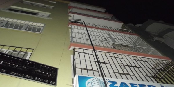 Öğrenci evinde yangın