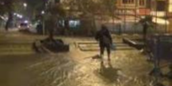 Bandrma Belediyesi sel ve su taknlarna kar nlem alyor