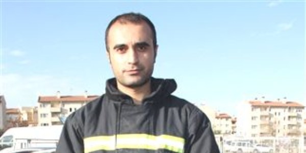 Diyarbakır 14 aylık itfaiye eri tek başına 6 kişiyi yangından kurtardı