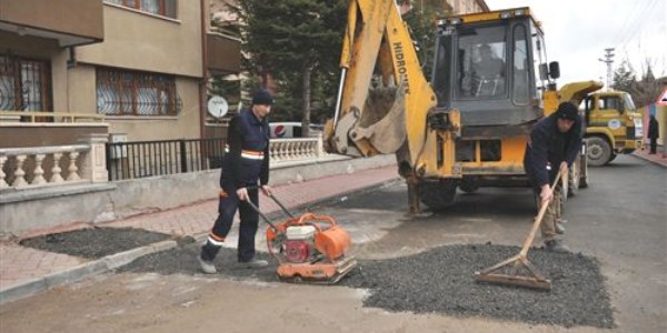 Odunpazarı Belediyesi'nden alt yapı çalışmaları