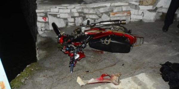 İzinsiz aldığı motosiklet sonu oldu