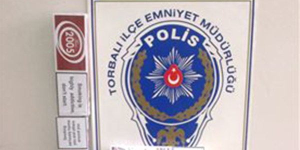Torbal�'da ka�ak sigara ele ge�irildi
