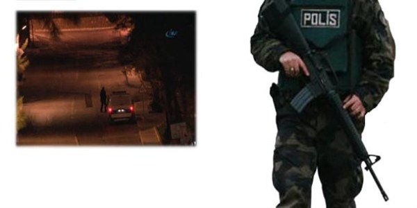 Cinnet geçiren özel harekat polisi etrafa ateş açtı