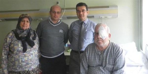 Çomü Tıp Fakültesi'nde kornea nakli