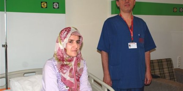 Doktor i�in Elaz��'dan Ordu'ya geldi