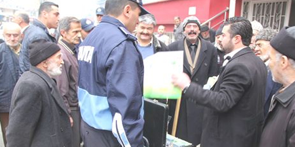 Giresun zabıtası görev başında
