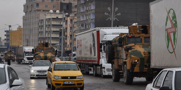 Silopi'ye asker sevkiyatı