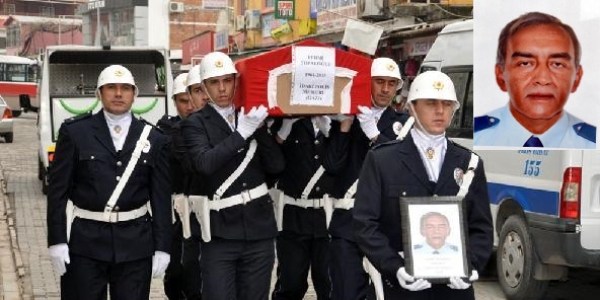 Gazi polis memuru kalp krizi sonucu yaşamını yitirdi