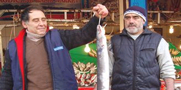 Müren balığı vatandaşların ilgi odağı oldu