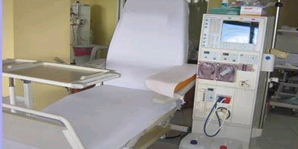 Tedavi gördüğü diyaliz merkezini unutmadı