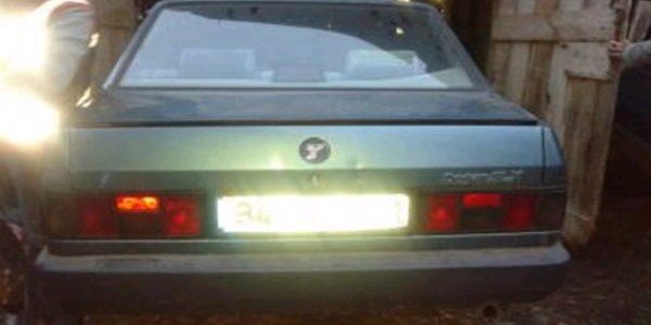 �stanbul'dan �al�nan otomobil Alapl�'da bulundu