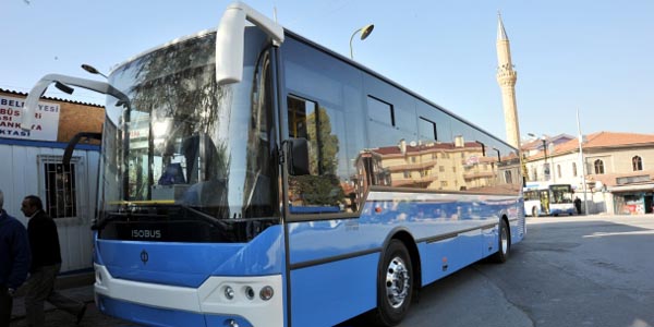 Ankara'da özel halk otobüslerine internet