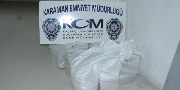 Karaman'da zehir tacirlerine büyük darbe