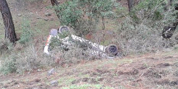 Kilis'te trafik kazası: 1 ölü, 1 yaralı