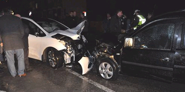 Sinop'ta trafik kazası: 6 yaralı