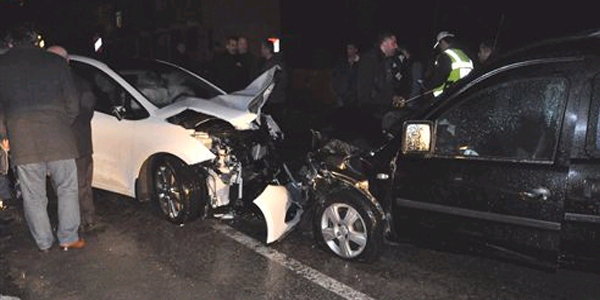 Sinop'ta trafik kazas: 6 yaral