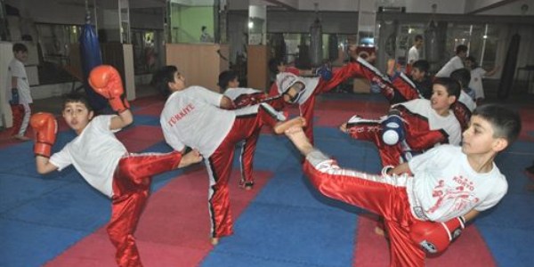 Kick Boksçular iller arası şampiyonaya hazır