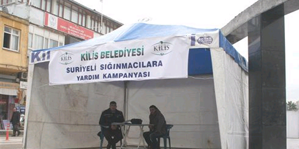 Kilis Belediyesi'nden Suriyelilere yardım kampanyası
