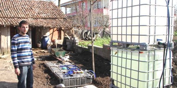 Hayvan g�bresinden 'm��gaz' �retti