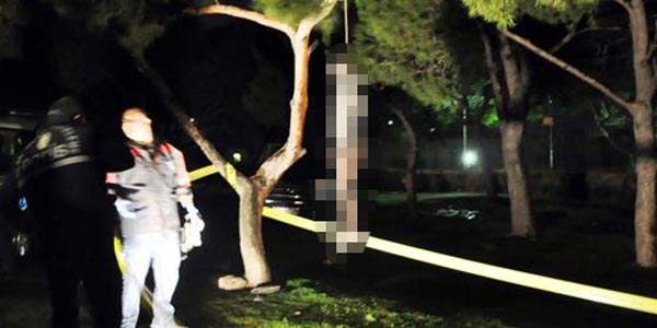 Sokak ortasında şok intihar