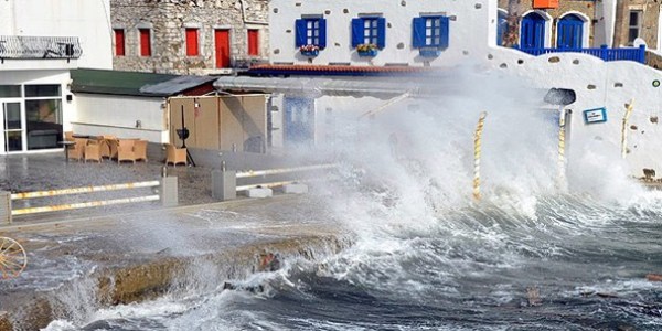 Bodrum'da kuvvetli f�rt�na
