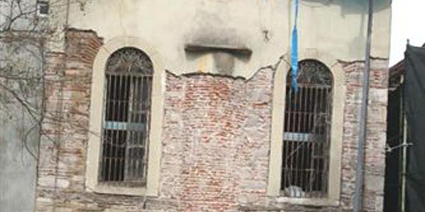 Kumrulu Mescit'te restorasyon �al��malar�na ara verildi