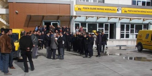 Postacılar Bursa Ankara'ya yürüyor