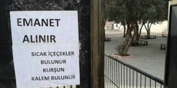 S�navda kopya emanet�i sekt�r�n� olu�turdu