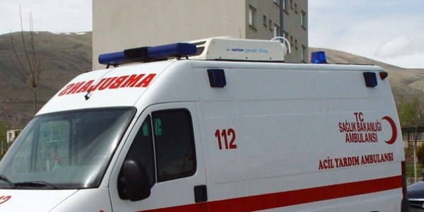 Ambulansta yedek oksijen tp olmad iddias