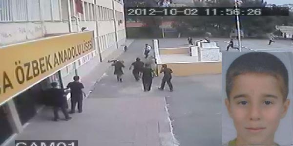 Öğrencinin 5. kattan düşüş anı görüntüleri ortaya çıktı
