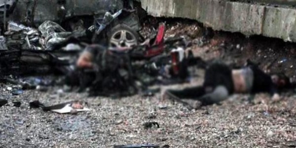 Patlamada ölenler toprağa verildi