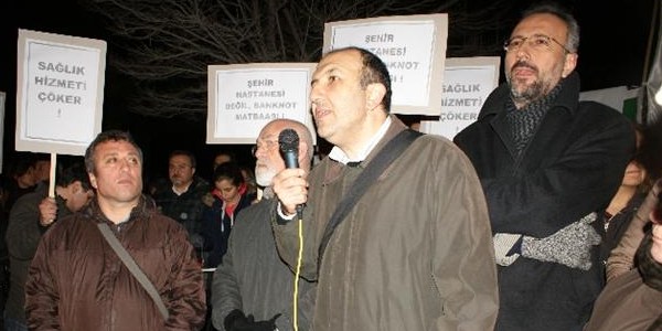 Doktorlardan 'fenerli' eylem