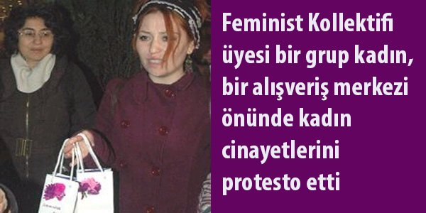 Kadın cinayetlerini protesto ettiler