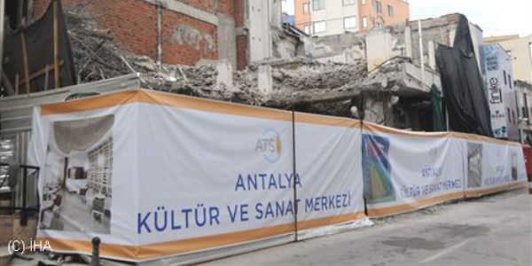 Eski ATSO binasının yerine kültür ve sanat merkezi yapılacak