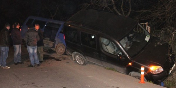 Ereğli'de trafik kazası: 4 yaralı