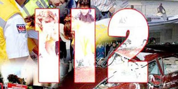 112'ye bir yılda 1 milyon çağrı