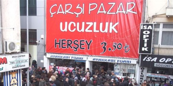 Her �ey 3,5 lira izdiham�