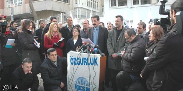KESK Genel Merkezi'ndeki arama sona erdi