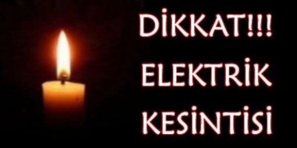 Düzce'de elektrik kesintisi