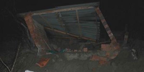 Tekirda'da heyelan nedeniyle baz evler tahliye edildi
