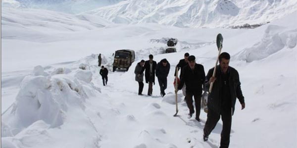 Hakkari'de çığla mücadele