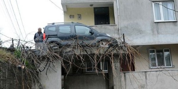 Bu da Karadeniz i�i otopark