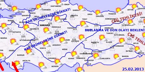 Yeni haftada havalar nasıl olacak?-Haritalı