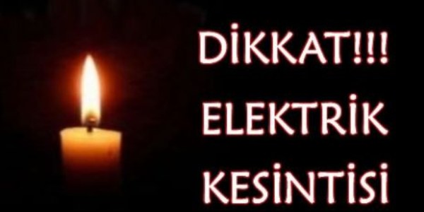 Iğdır'da elektrik kesintisi