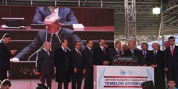 Canlı yayında baraj pazarlığı