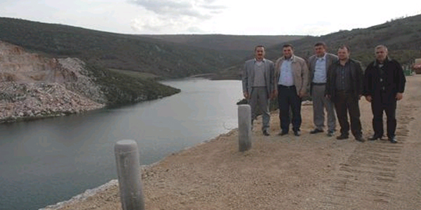 Çiçeközü Barajı su tutmaya başladı