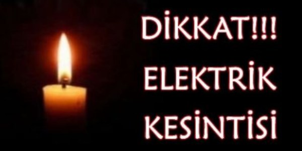 Hopa'da elektrik kesintisi uygulanacak