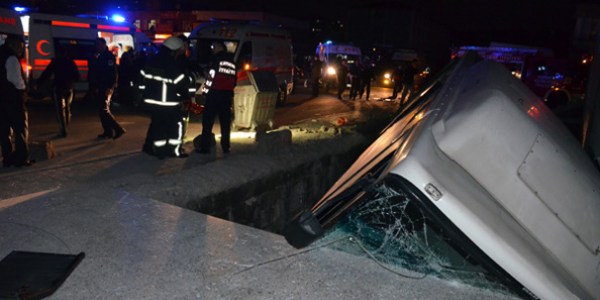 Kayseri'deki trafik kazası: 2'si ağır 15 yaralı