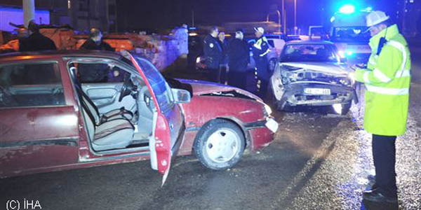 Aksaray'da kaza: 3 yaral